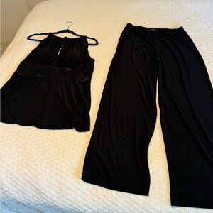 2 piece evening wear set